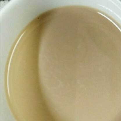 ひろりんさん♪おはようございます☆キャラメルミルクコーヒー牛乳多めで作りました☆(*´∀｀)甘くてとても美味しかったです♪ご馳走様でした(^^*)